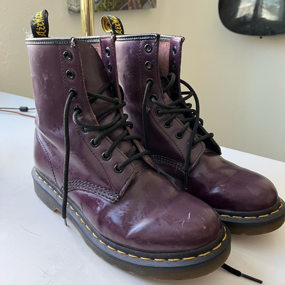Purple Dr. Martens - Picture 2 of 3